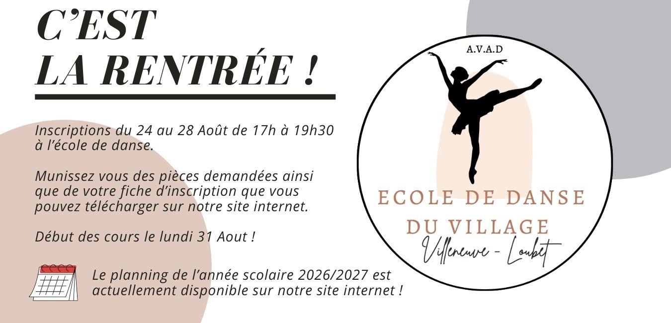 affiche rentrée 2026